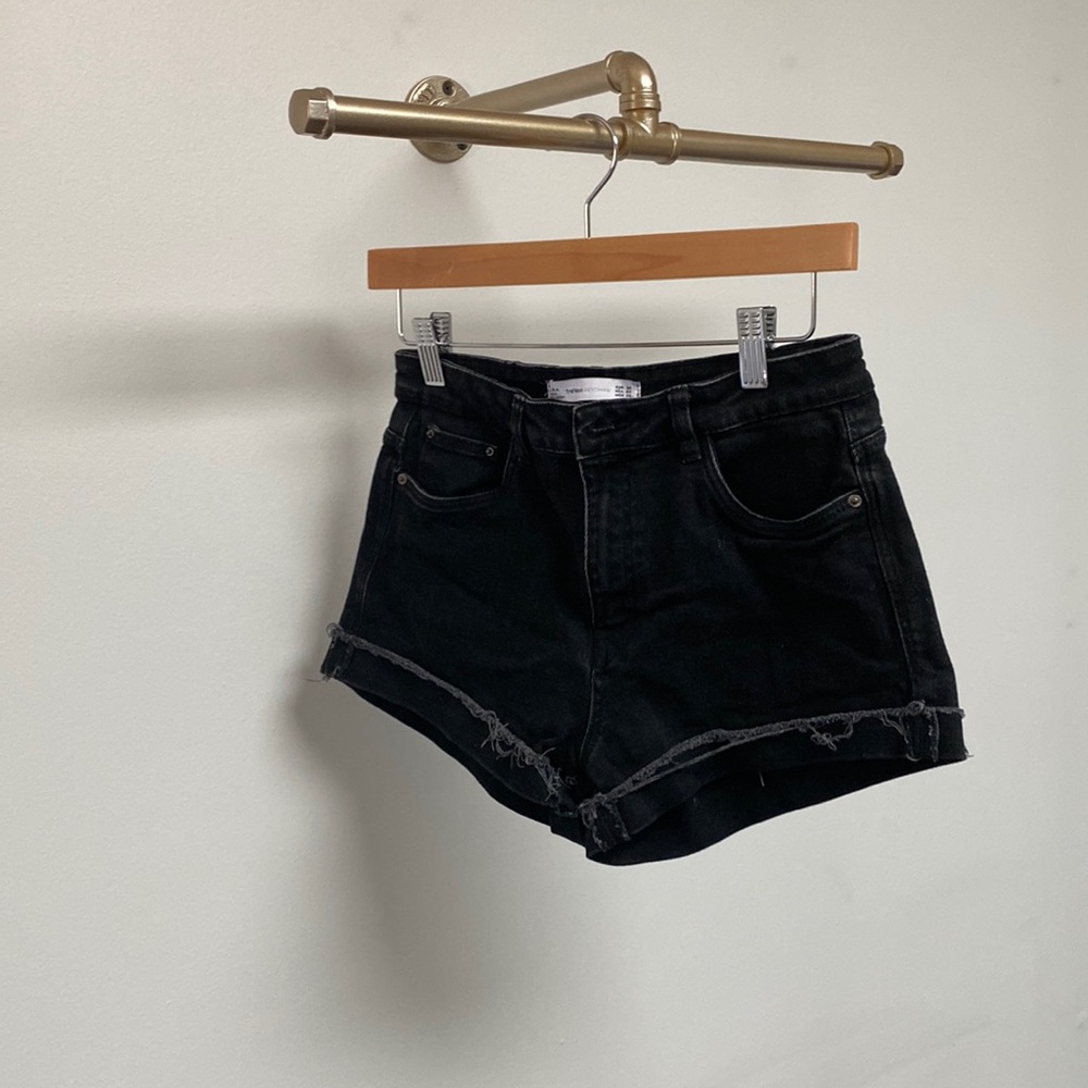 Charcoal Zara Shorts
